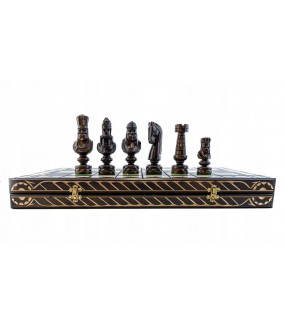 Ręcznie rzeźbione szachy